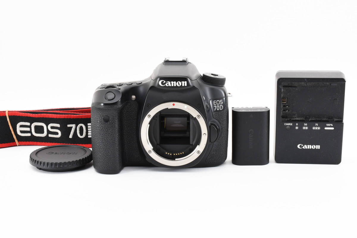 【動作品・美品】人気機種 Canon キャノン EOS 70D ボディ_画像1