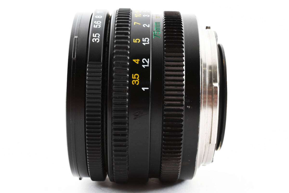 【希少・美品】 マミヤ MAMIYA G 75mm f3.5 L ニューマミヤ６用単焦点レンズ_画像6