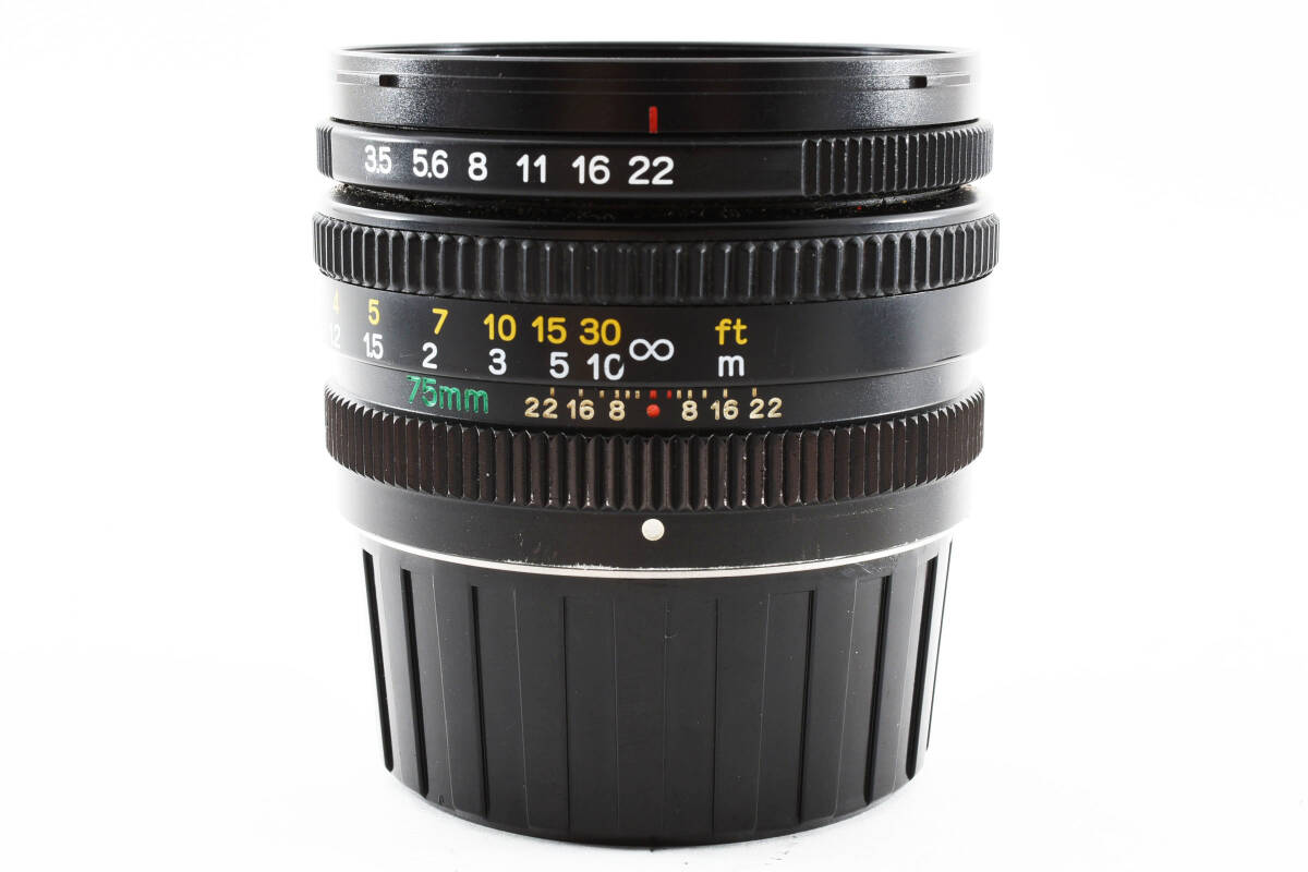 【希少・美品】 マミヤ MAMIYA G 75mm f3.5 L ニューマミヤ６用単焦点レンズ_画像8