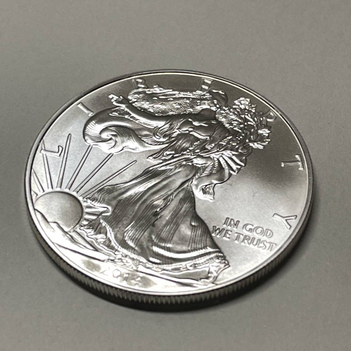 アメリカ　2014年 イーグル銀貨_画像2