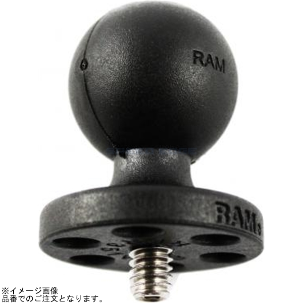 在庫あり RAM MOUNTS ラムマウント RAP-B-366U カメラアダプター(スモールベース) 1インチボール_画像1