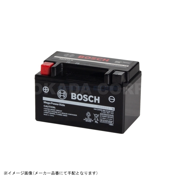 在庫あり BOSCH ボッシュ RBTX7A-N 液入り充電済_画像2