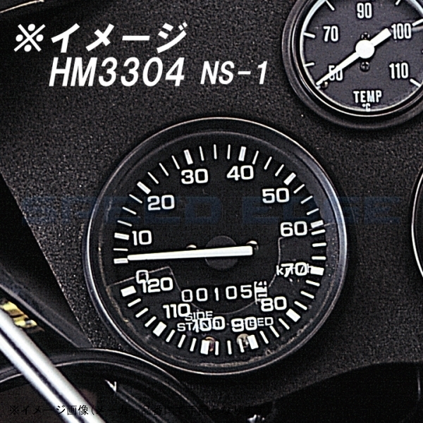 在庫あり HURRICANE ハリケーン HM3307 スピードメーターシール 120km RZ50 98-99_画像2