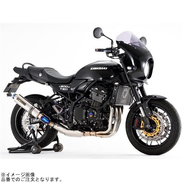 在庫あり BEET ビート 0254-KH1-50 NASSERT-R スリップオン クリアチタン Z900RS_画像1