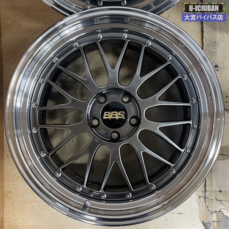 美品 鍛造 BBS LM LM453 LM421 19インチ 8.5J +25 / 9.5J +38 5H 112 4本 BMW 3シリーズ G20 G21 4シリーズ G22 G23 G26等 004_画像4