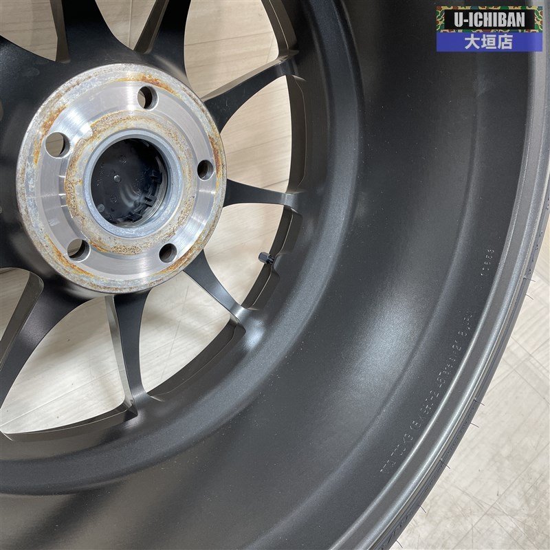 シビック タイプR 鍛造 TWS RS317 9.5-18+46 5H120 2021年製 トーヨー プロクセススポーツ 245/40R18 18インチ 4本セット 002R_画像7