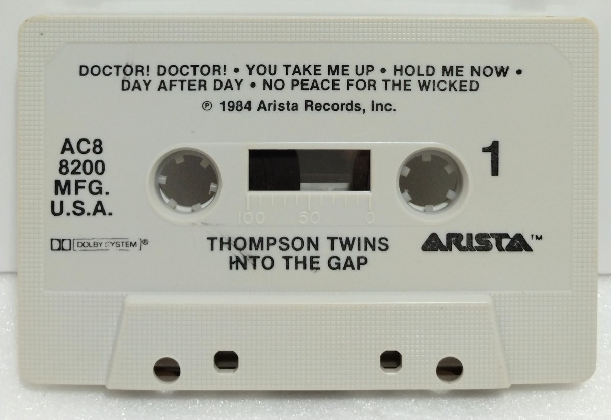 【 THOMPSON TWINS ／ トンプソン・ツインズ 】INTO THE GAP カセットテープ_画像6