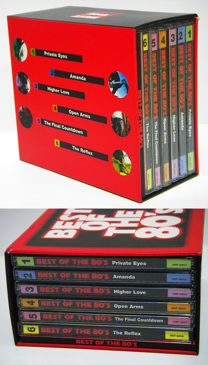 ★ BEST OF THE 80's：6枚組 CD BOX：80年代ロック・ポップス 全106曲：おまけCD付き ★ TOTO・10cc・BOSTON・ABC・Heart・ブロンディ_画像9