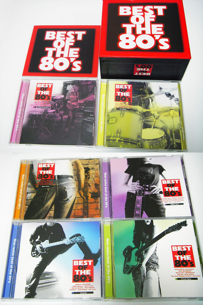 ★ BEST OF THE 80's：6枚組 CD BOX：80年代ロック・ポップス 全106曲：おまけCD付き ★ TOTO・10cc・BOSTON・ABC・Heart・ブロンディ_画像2