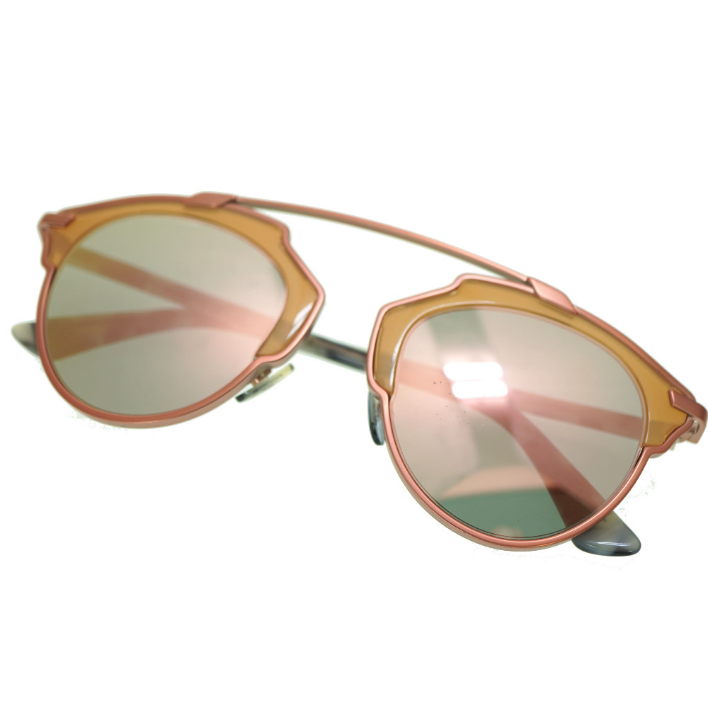  прекрасный товар Dior so- настоящий солнцезащитные очки 1TA0J розовый 0047 Dior