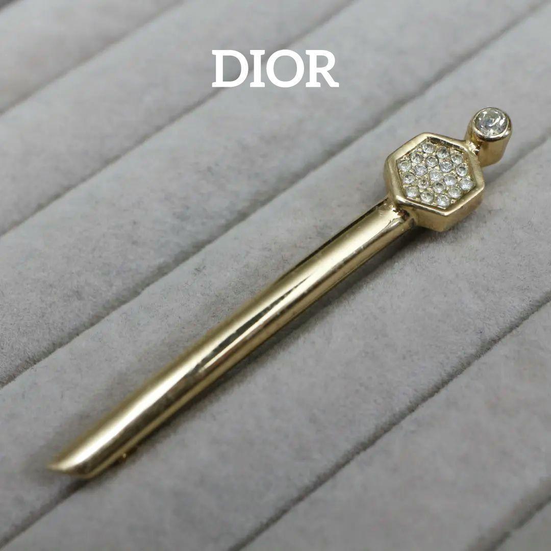 [ анонимность рассылка ]DIOR Dior брошь Gold стразы 