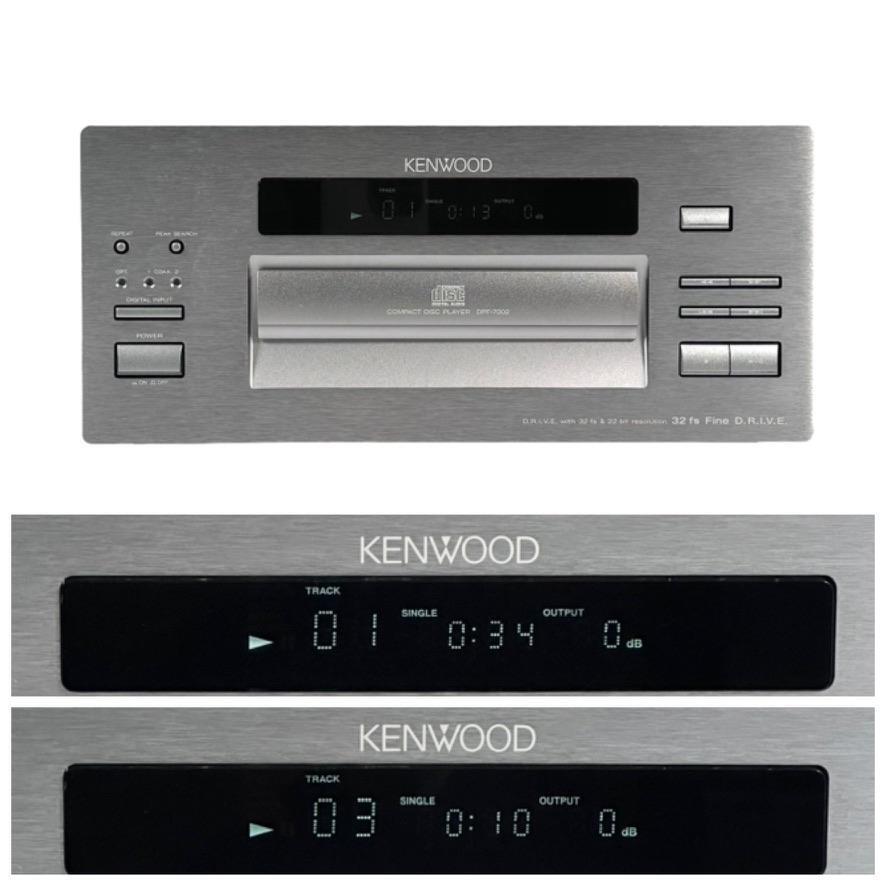  превосходный рабочий товар KENWOOD Kenwood K\'s DPF-7002 CD плеер 