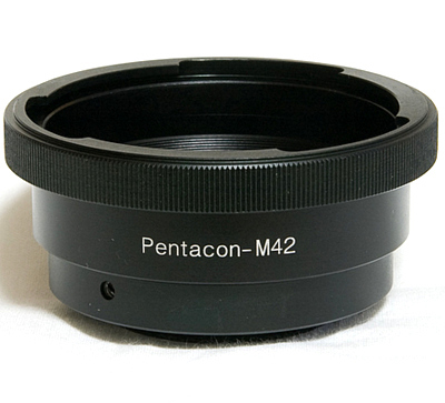  pen octopus n Schic s6 Pentacon Six lens - M42 mount adaptor 