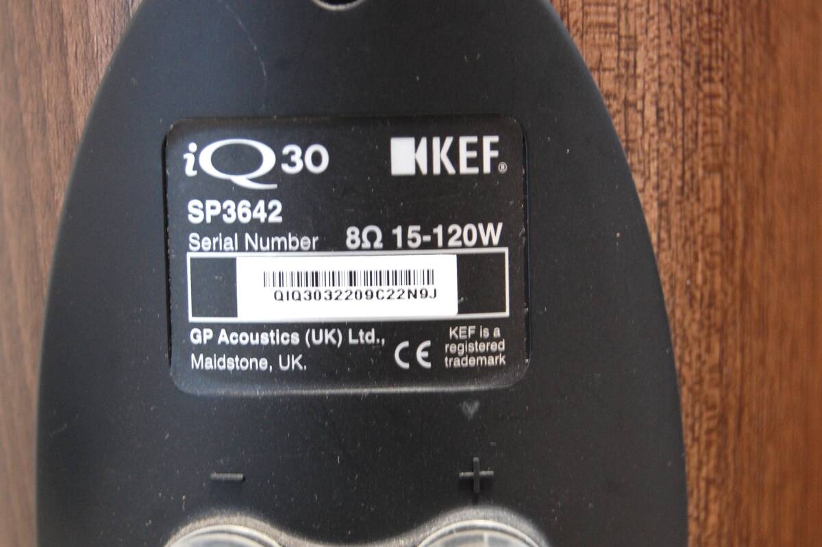 送料込み KEF iQ30 SP3642 スピーカーペア_画像8