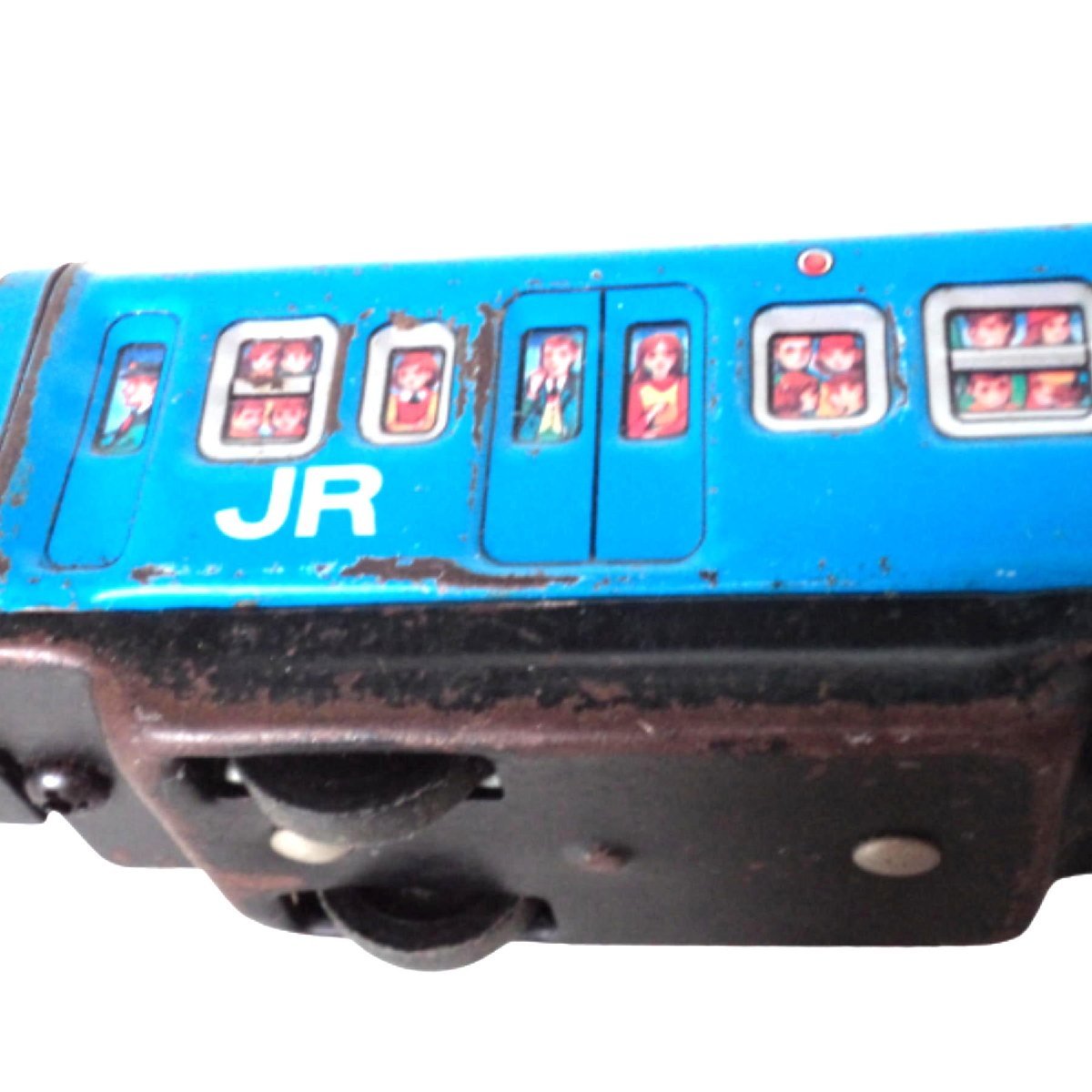 ★ジャンク現状品・ブリキの鉄道車両・JRクハ111-415・客車★W380_画像4