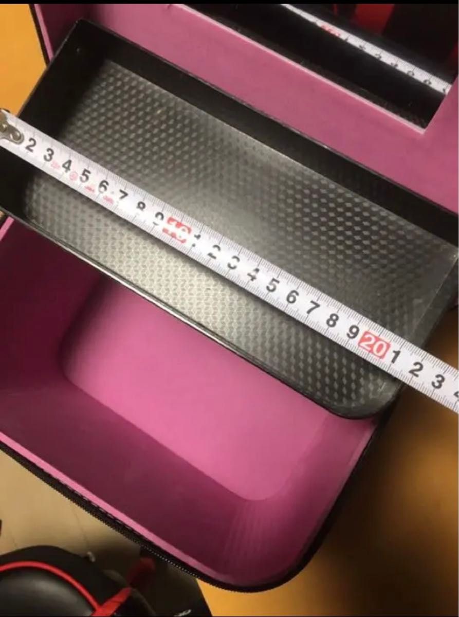 SALE★ボックス型 鏡付き メイクボックス 化粧箱 大容量 【266】 バニティケース 化粧品収納ボックス メイク 収納