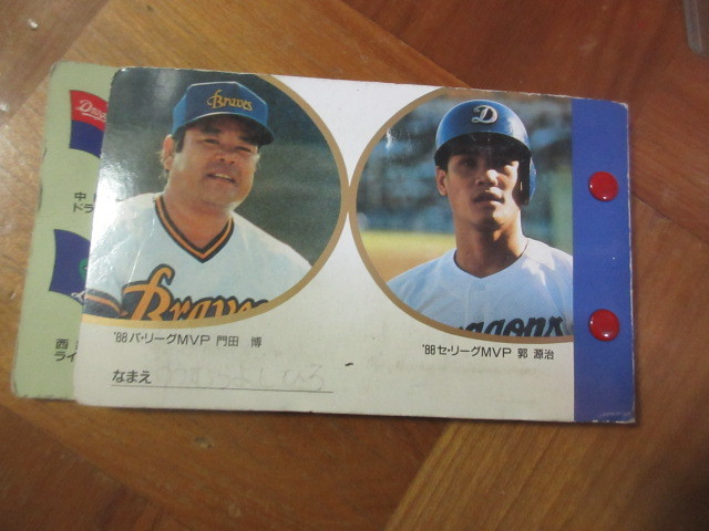 カルビープロ野球カードアルバム　1989年_画像2