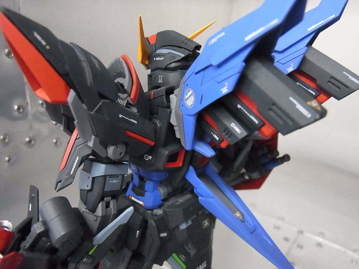 MG 1/100 ブリッツガンダム　徹底改修塗装済み完成品　ガンダムSEED ガンダムSEED FREEDOM_画像5