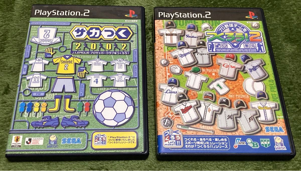 サカつく2002 プロ野球をつくろう！2 PS2ソフト まとめ売り