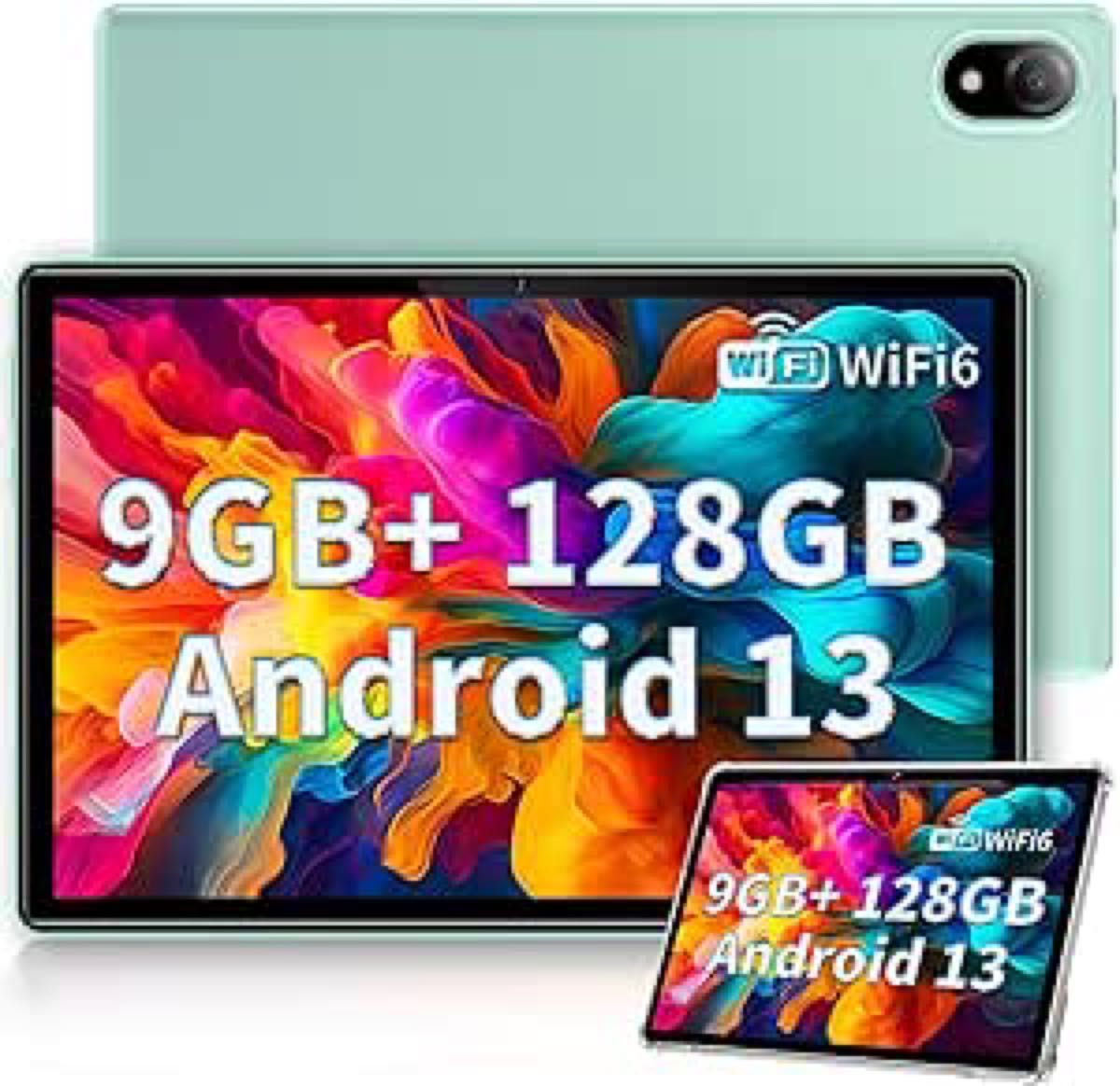 タブレット 10 インチ wi-fiモデル Android 13 9GB RAM + 128GB ROM 専用ケース付