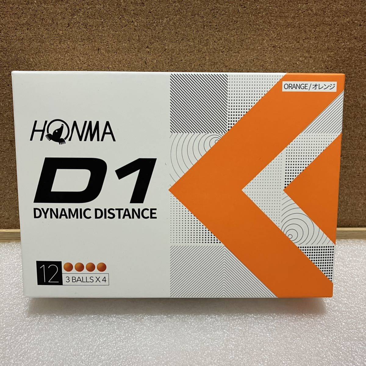 O 本間ゴルフ HONMA D1 ゴルフボール 2ダース_画像3