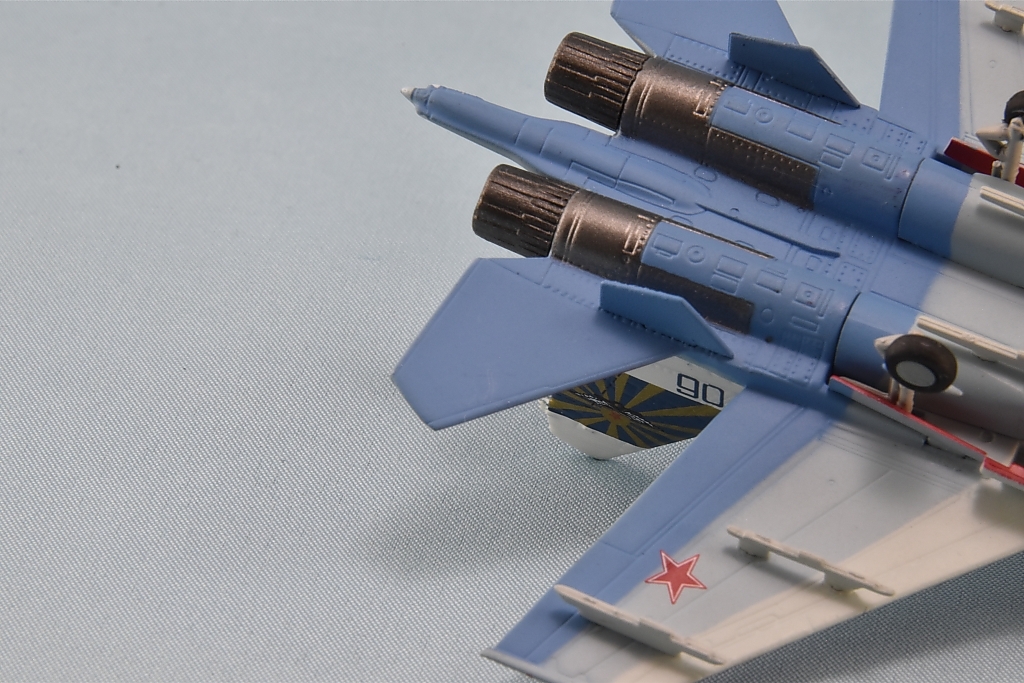 ☆美品 WORLD AIRCRAFT COLLECTION 1／200 Russian Air Force Su-27 Russian Knightsの画像6