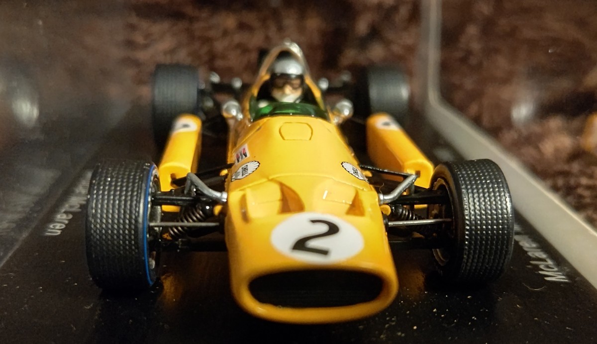 スパークモデル 1/43 マクラーレン・M7A・フォード 1968年 スペインGP ブルース.マクラーレン spark Bruce.McLaren 1968 McLaren・Ford_画像3