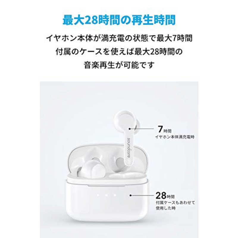 ★レア★新品★送料無料★アンカー Anker A3902022　ホワイト [ワイヤレスイヤホン Bluetooth 5.0 Anker Soundcore Liberty Air white]_画像5