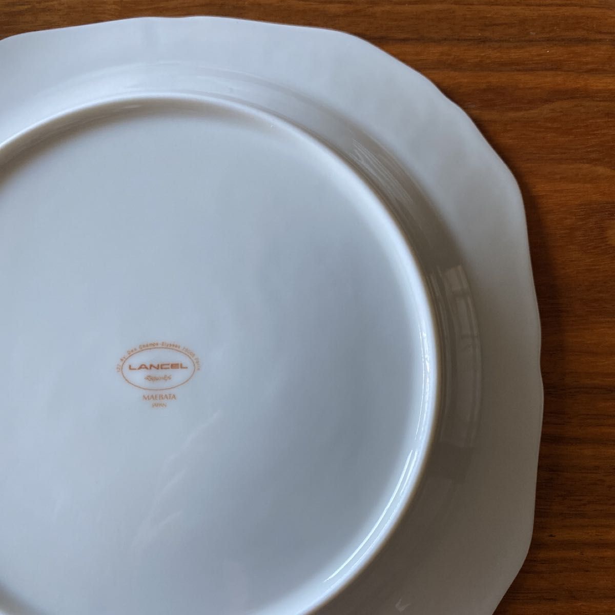 【入手困難レア】新品未使用　LANCEL ランセル　陶器皿　パーティセット　5名様用　直営店購入の正規品