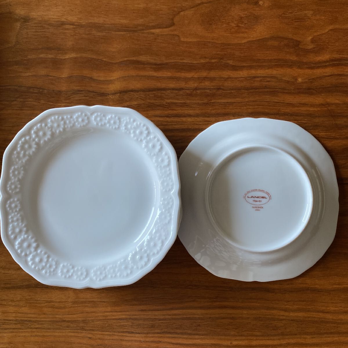 【入手困難レア】新品未使用　LANCEL ランセル　陶器皿　パーティセット　5名様用　直営店購入の正規品
