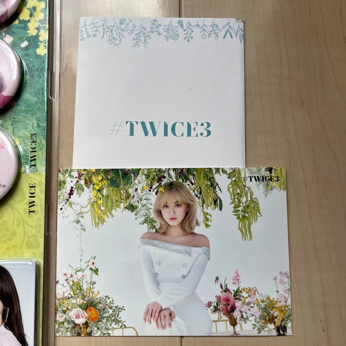 twice #Twice3 CD、缶バッジ、トレカ、カード　セット