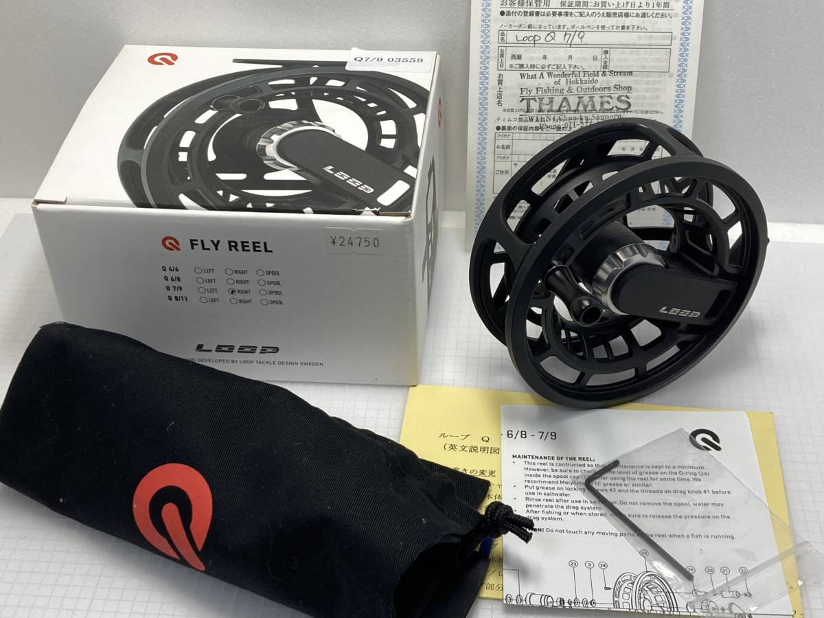 プロモーション ループ Q・フライリール LOOP Q FLYREEL QR79-R 未使用