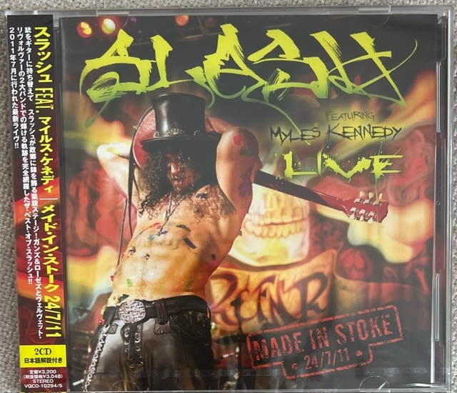 新品【国内2CD】SLASH スラッシュ Made In Stoke 24/7/11 メイド・イン・ストーク 24/7/11 VQCD10294_画像1