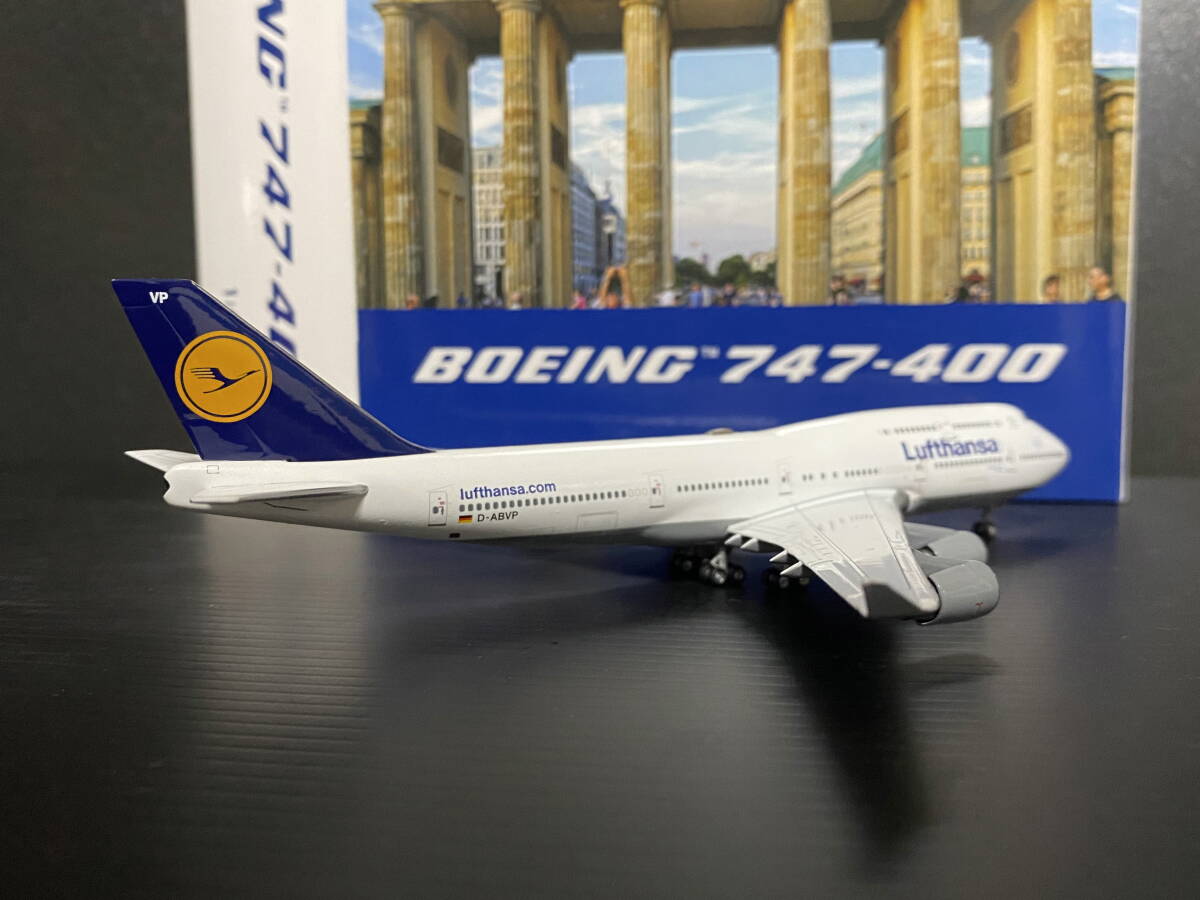 フェニックス 1/400 ルフトハンザ 747-400 D-ABVP Phoenix Lufthansa_画像5