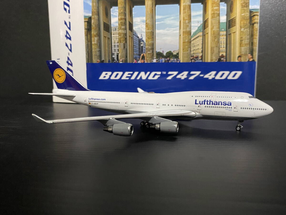 フェニックス 1/400 ルフトハンザ 747-400 D-ABVP Phoenix Lufthansa_画像1
