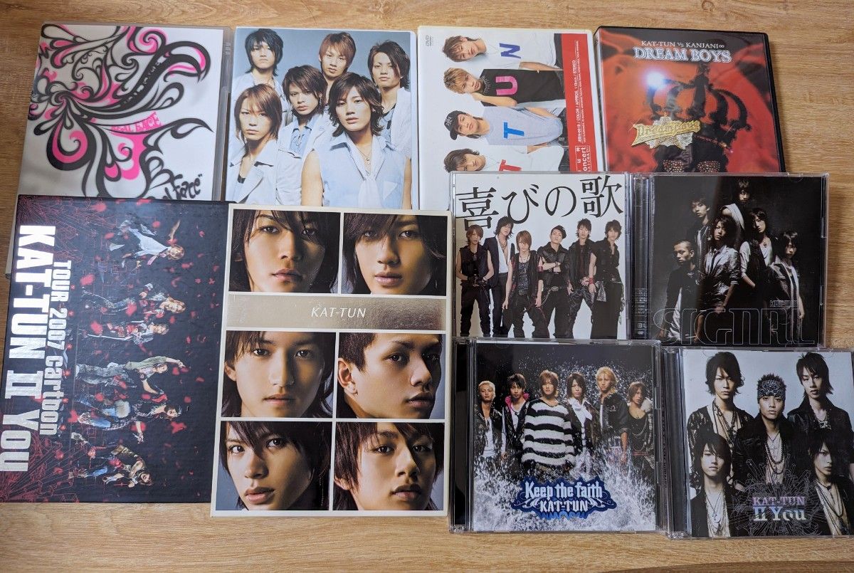 KAT-TUN　DVD CD アルバム　まとめ売り　DREAM BOYS　初回限定盤