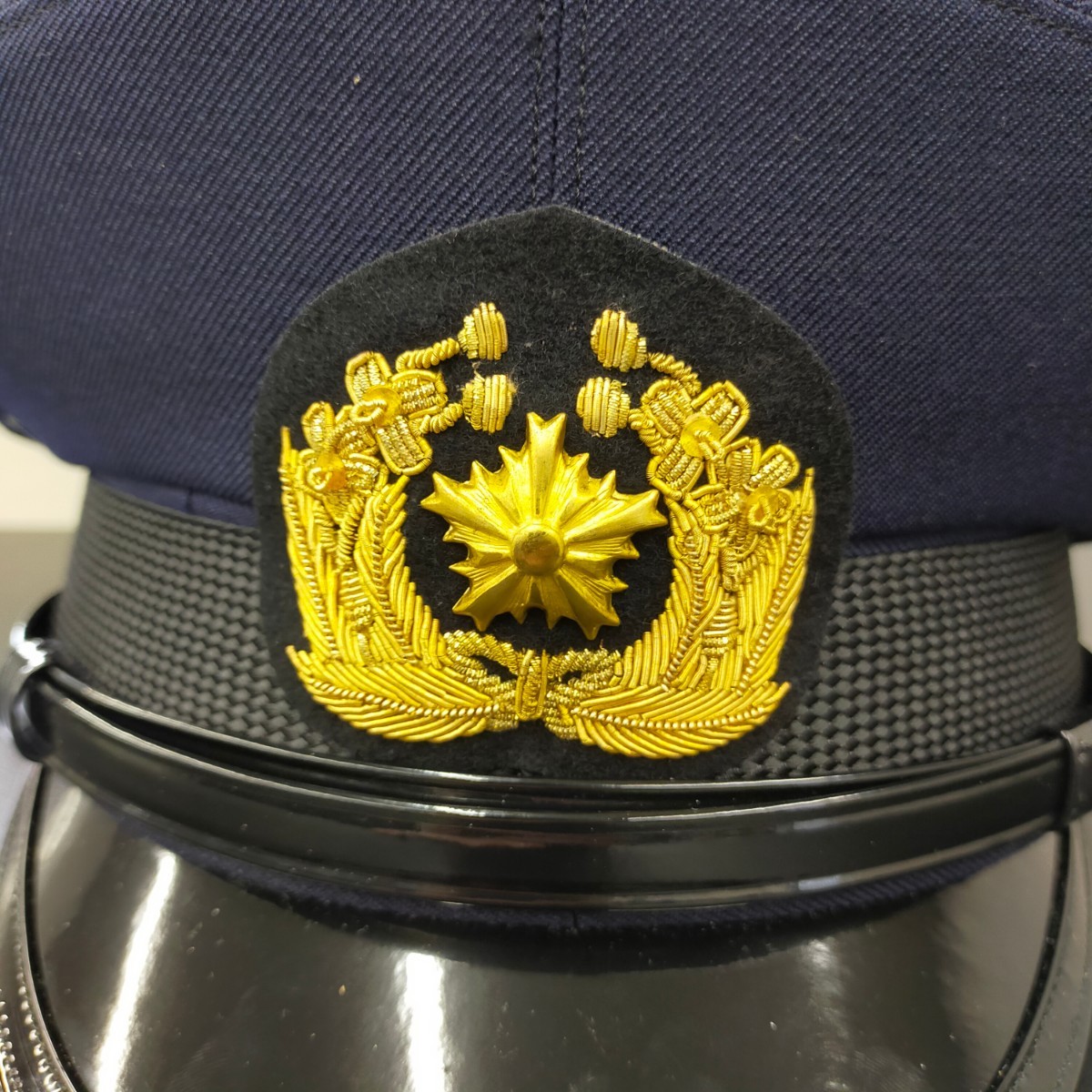 Yahoo!オークション - す1152 未使用 警察帽 帽子 礼帽 制服 6号 Yahoo!オークション - す1152 未使用 警察帽 帽子 礼帽 制服 6号