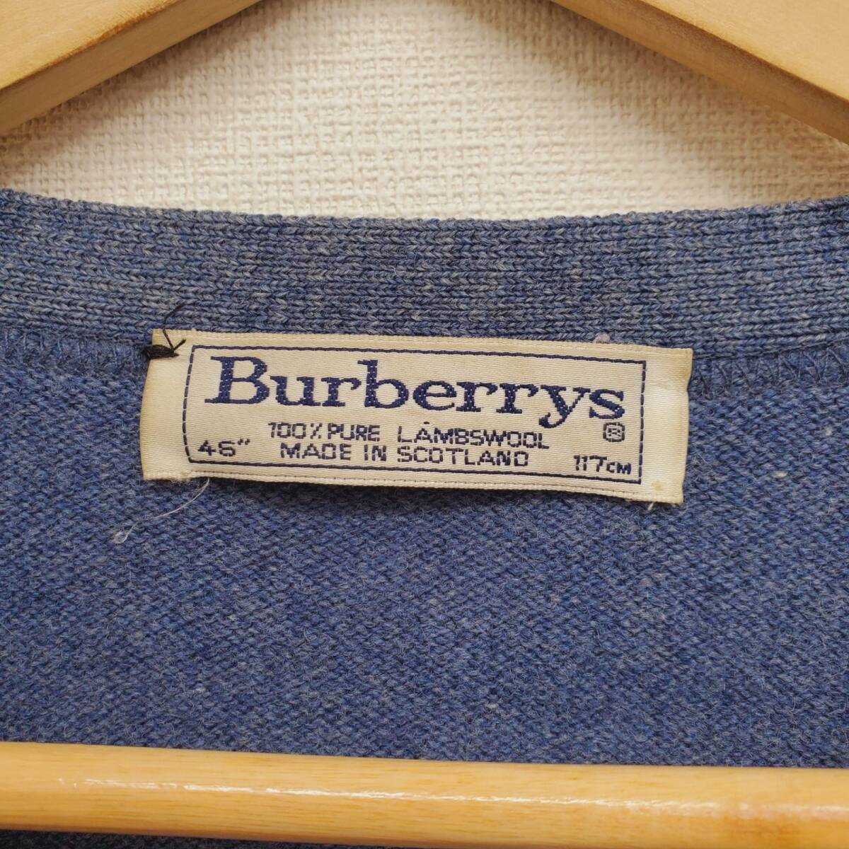 BURBERRY バーバリー カーディガン ニット 長袖 ボタン BURBERRY バーバリー カーディガン ニット 長袖 ボタン