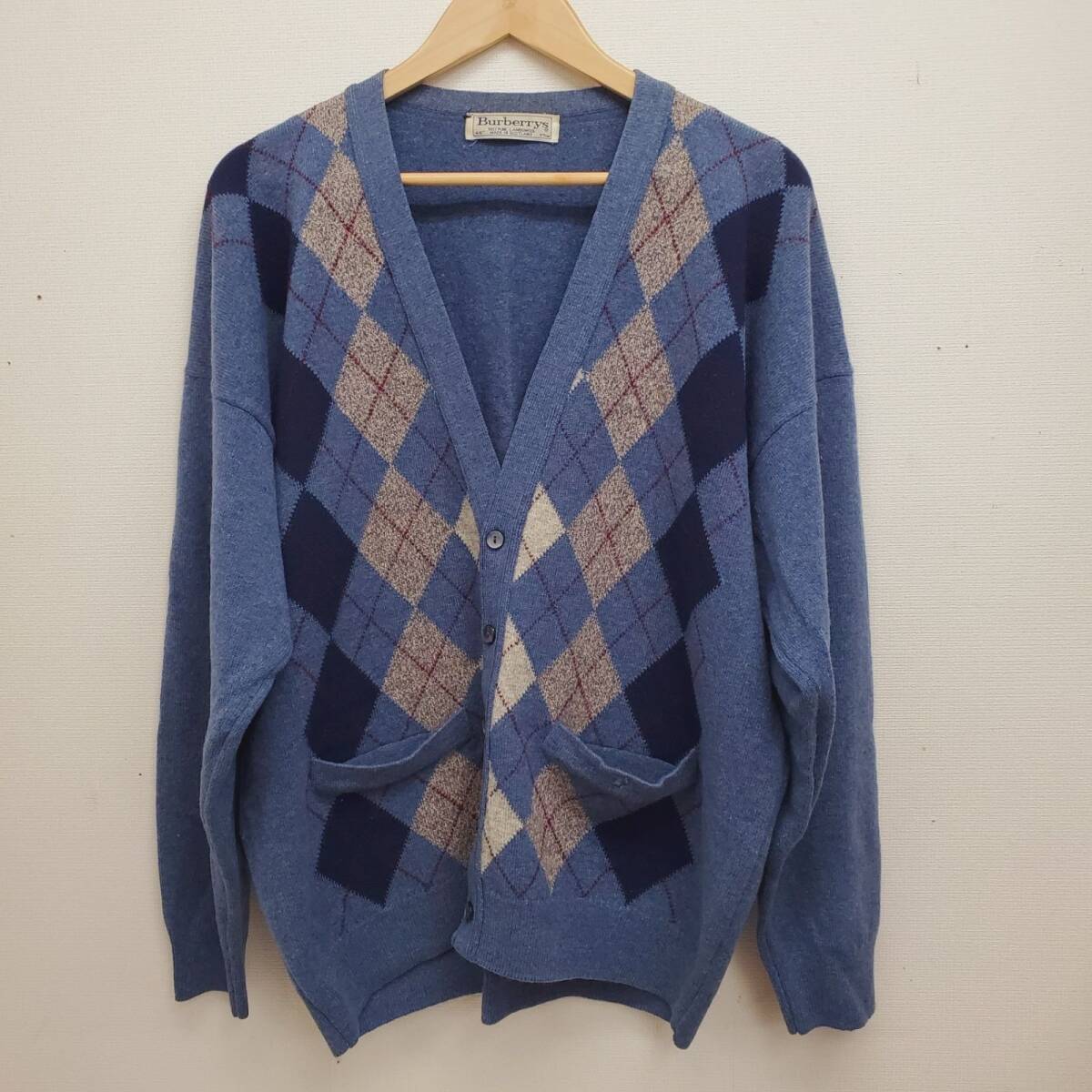 BURBERRY バーバリー カーディガン ニット 長袖 ボタン BURBERRY バーバリー カーディガン ニット 長袖 ボタン