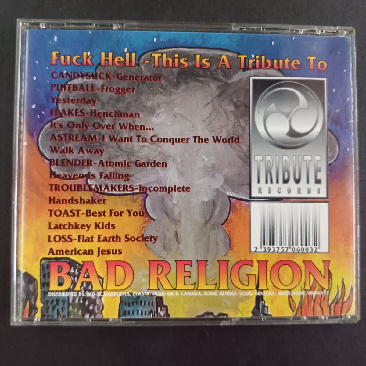 CD_30] сборник /Fuck Hell-This Is A Tribute To BAD RELIGION[ зарубежная запись ]