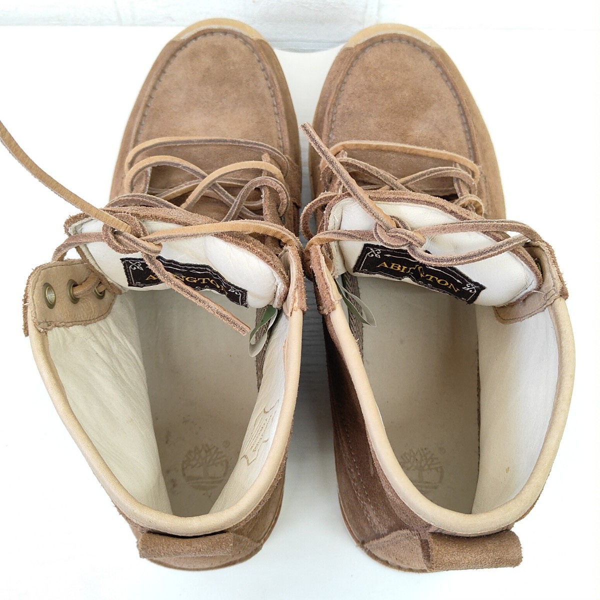 Timberland ABINGTON ブーツ ティンバーランド ブラウン 茶色 靴 革靴 メンズ レザー ショートブーツ アビントン SC_画像7