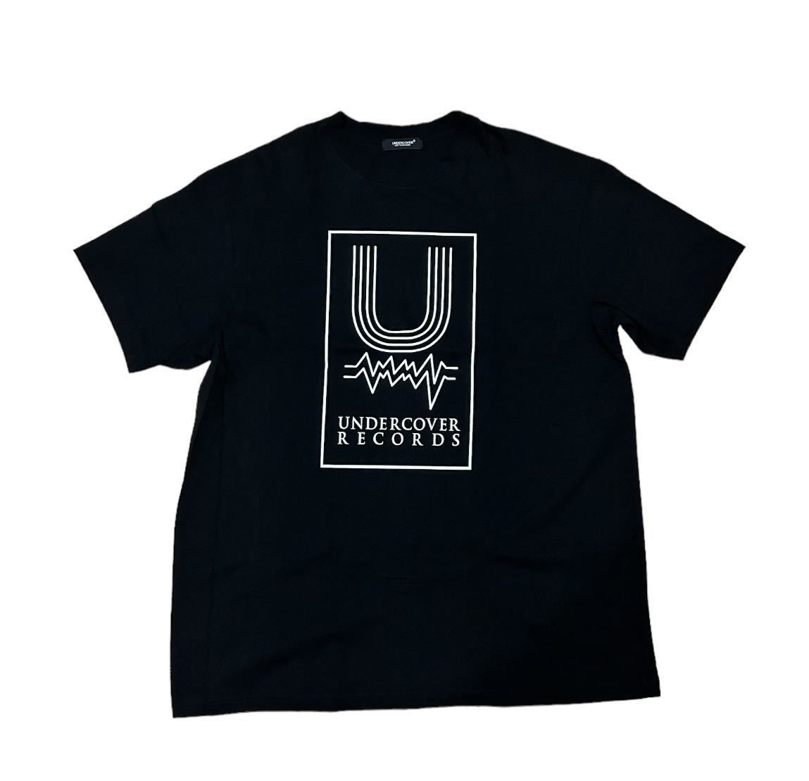 undercover Records Black Logo Tee アンダーカバーレコーズ ブラック Tシャツ サイズ4 日本製 UC2B9805-3 MADE IN JAPAN アンカバ 希少
