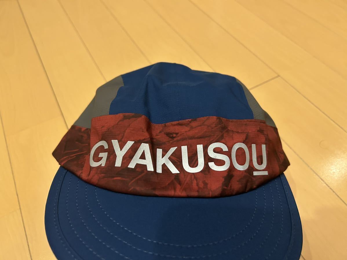 GYAKUSOU 落ち葉柄CAP ギャクソウ 逆走 undercover NIKE アンダーカバー ナイキ 名作 帽子 リフレクター Reflector OSFA 希少 RARE レア_画像7