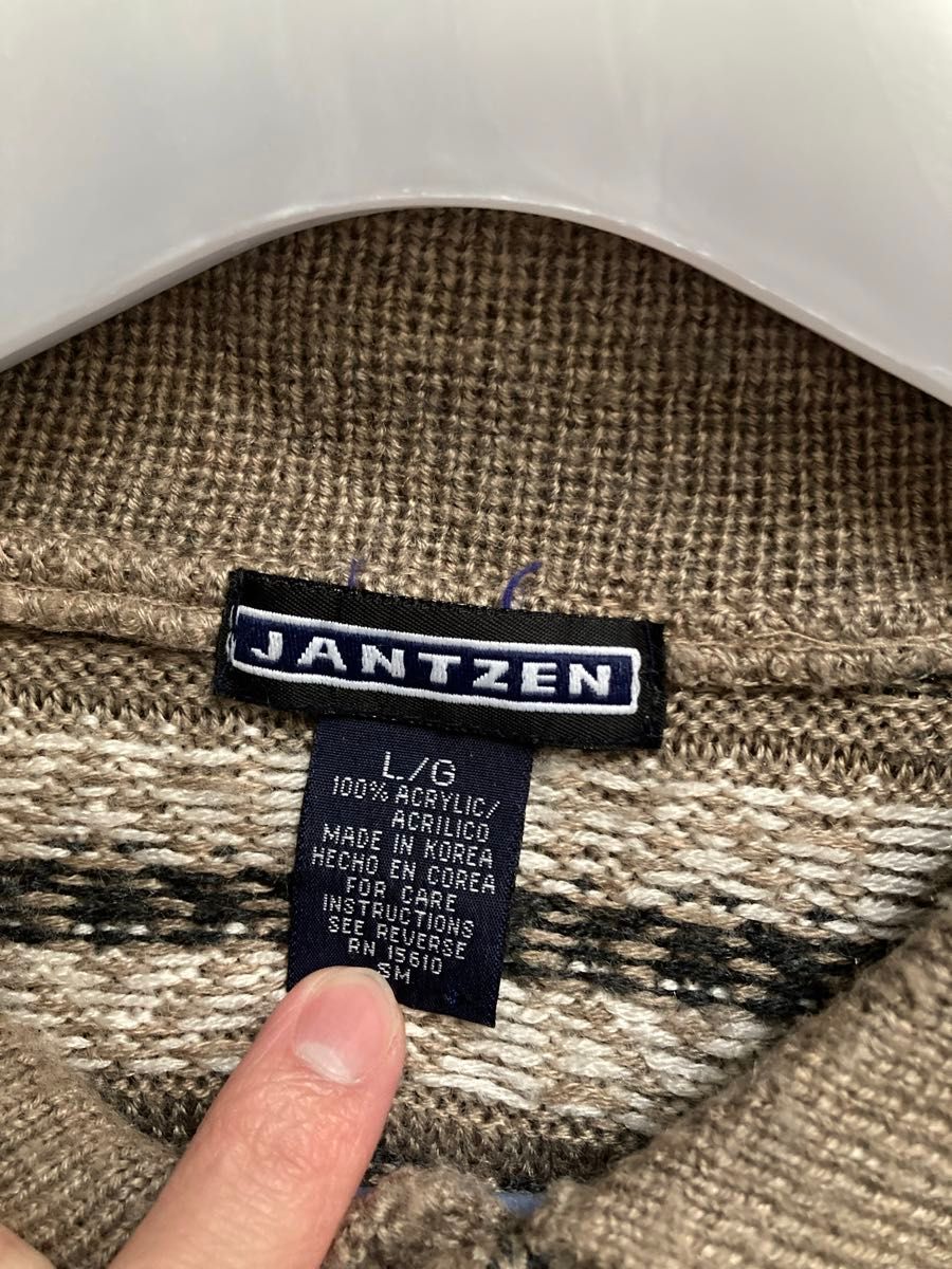 JANTZEN ニット　サイズL  試着回数:1回