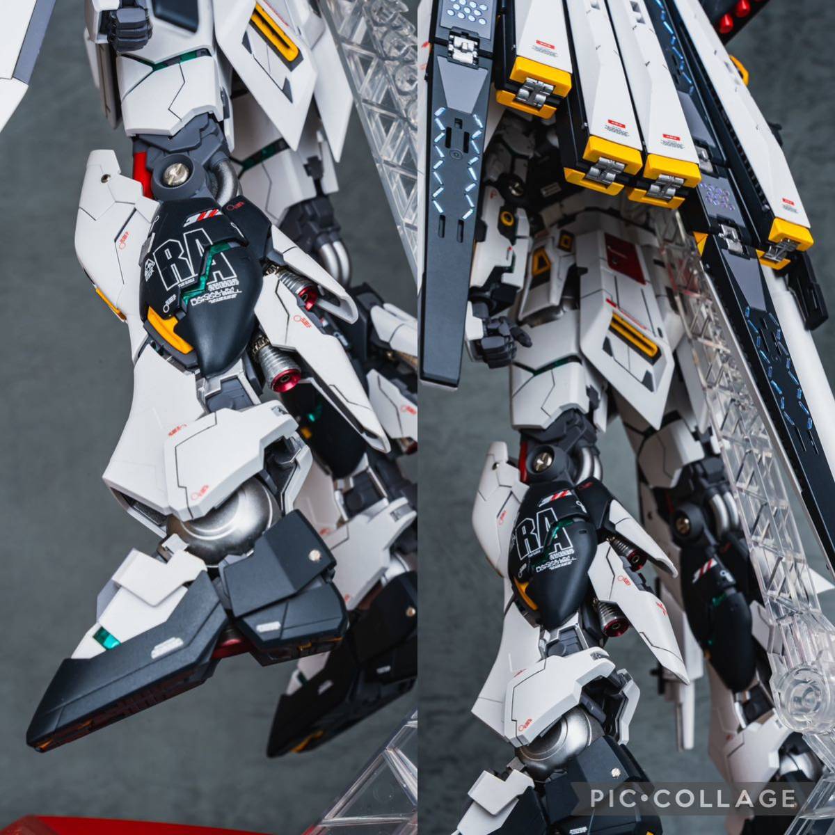 MG 1/100 νガンダム ver.ka 全塗装済完成品 ガンプラ 完成品_画像5