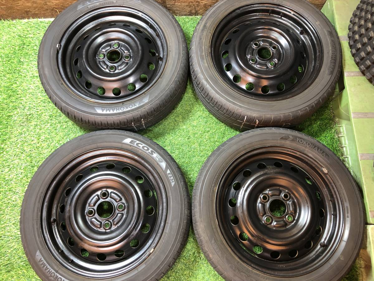 三菱純正 15inch 4j 5j × 145/65R15 175/55R15 PCD100 4穴 三菱純正 15inch 4j 5j × 145/65R15 175/55R15 PCD100 4穴