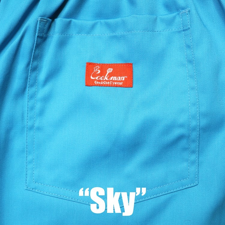 COOKMAN クックマン シェフパンツ Chef Pants Sky スカイ ライトブルー Mサイズ 231-21824 ゆうパケット1点まで送料無料_画像7