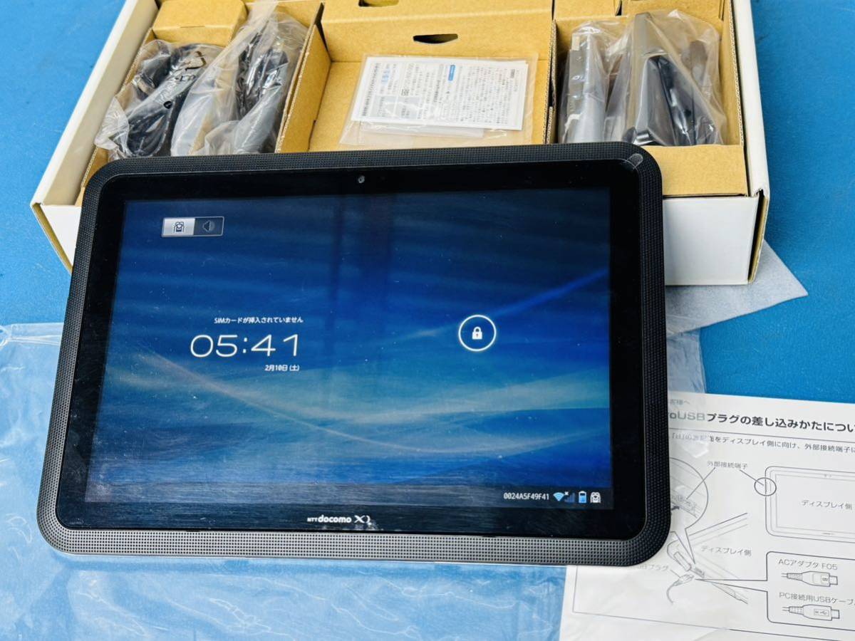 全国配送無料！★FUJITSU富士通★docomo F-01D タブレット_画像6