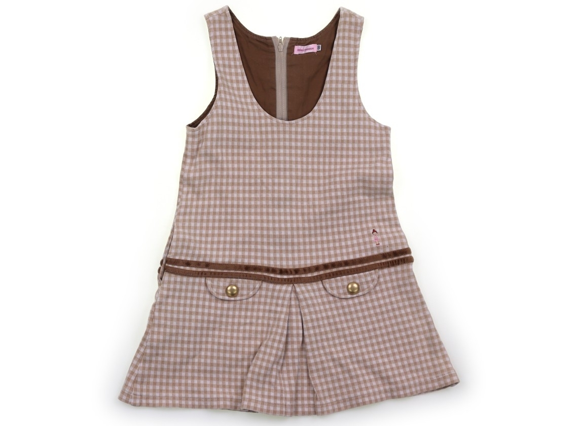 ミキハウス miki HOUSE ジャンパースカート 120サイズ 女の子 子供服 ベビー服 キッズ_画像1