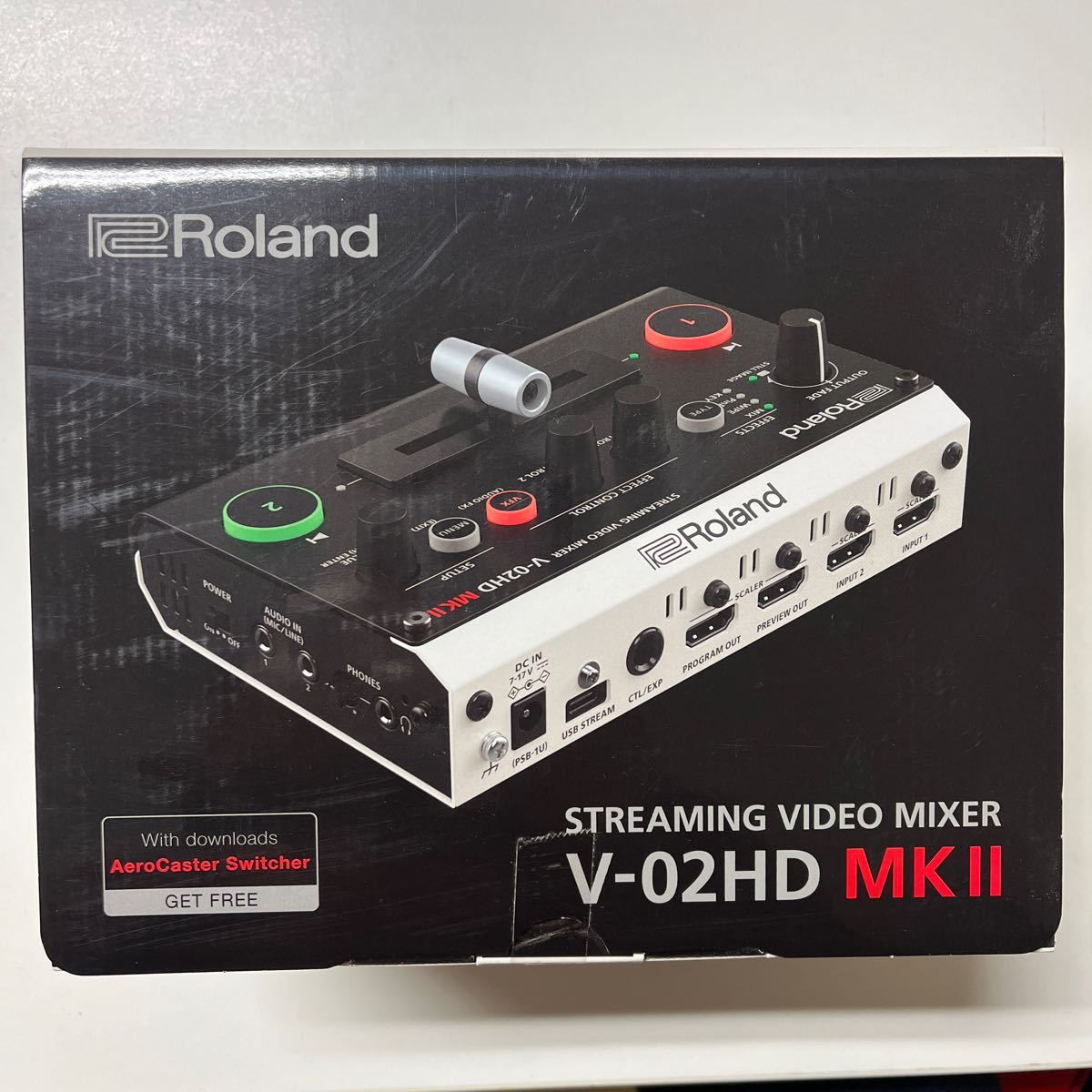 【新品未開封・保証無し】ROLAND V-02HD MKII mk2 STREAMING VIDEO MIXER ビデオスイッチャー ビデオミキサー